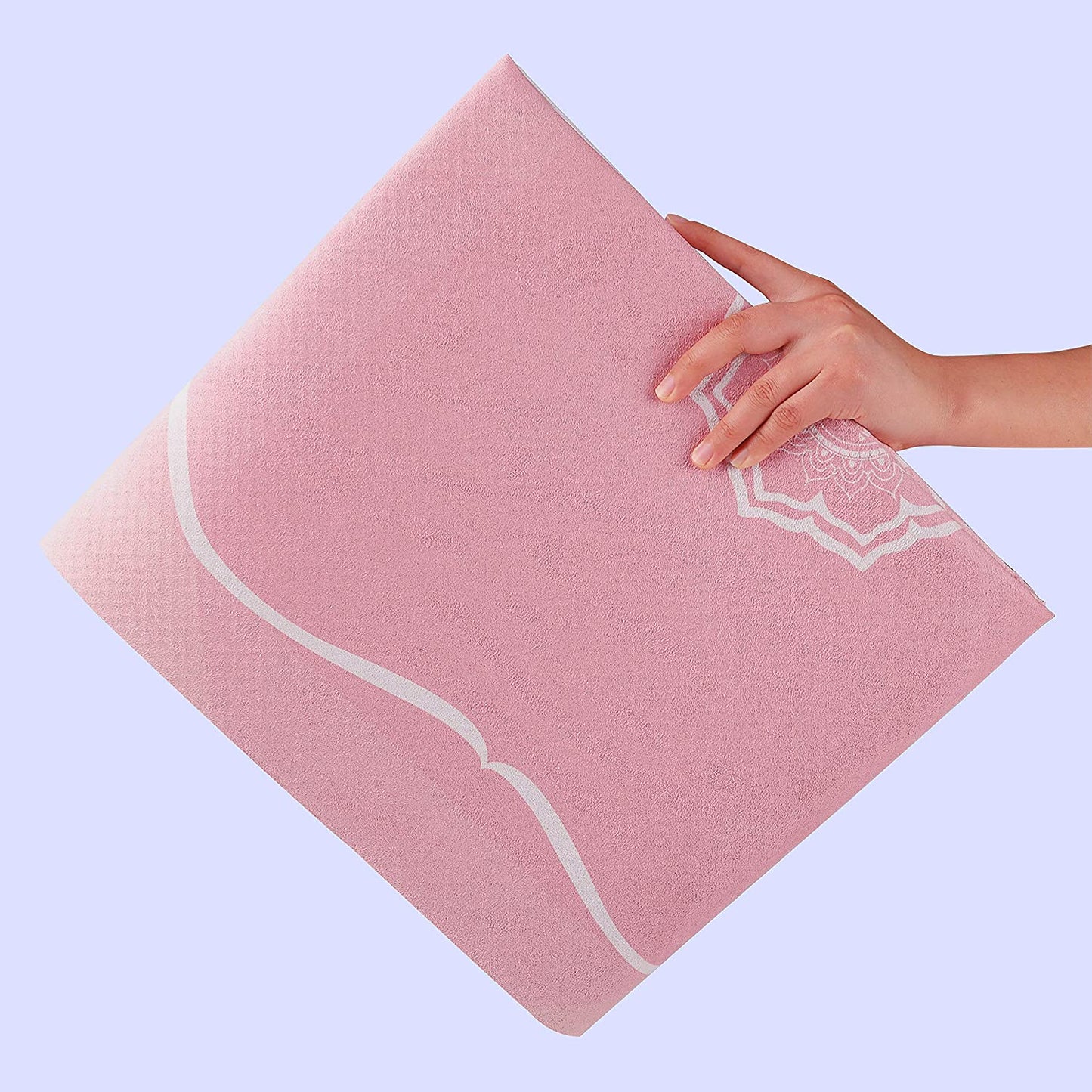 non slip yoga mat with alignment lines-upyoga