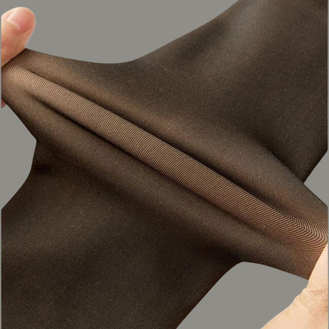 UPYOGAA™ FUR-LINED SHEER TRANSLUCENT SINGLE LEGGINGS