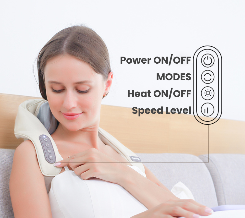 Upyoga Neck & Shoulder Massager Device | 1 Year Warranty