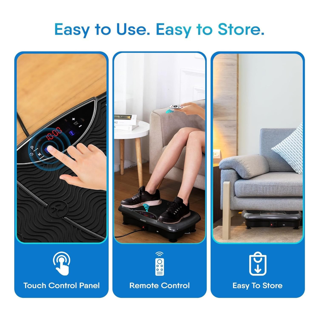 Upyogaa Vibration Plate | Full-Body Fitness Shaker for Weight Loss & Lymphatic Drainage (Men & Women)