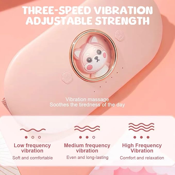 Kitty Period Cramp Heating Belt 3 Massage Modes 1 year Warranty