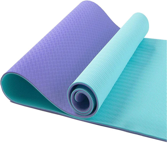 Premium Dual Colour Yoga Fitness Mat