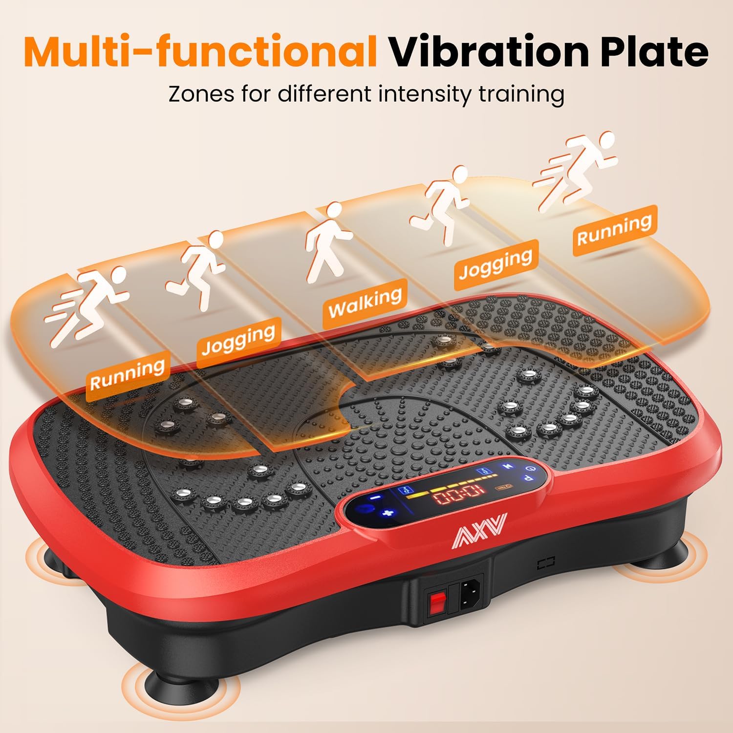 Upyogaa Vibration Plate | Full-Body Fitness Shaker for Weight Loss & Lymphatic Drainage (Men & Women)