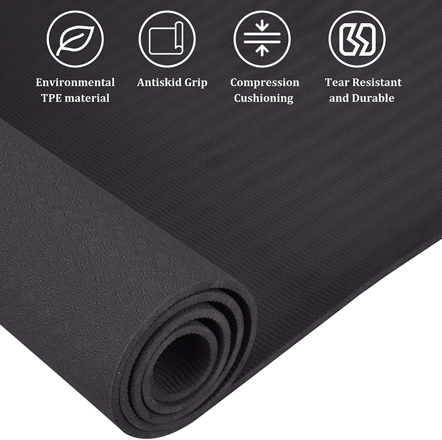 anti skid yoga mat india- upyoga