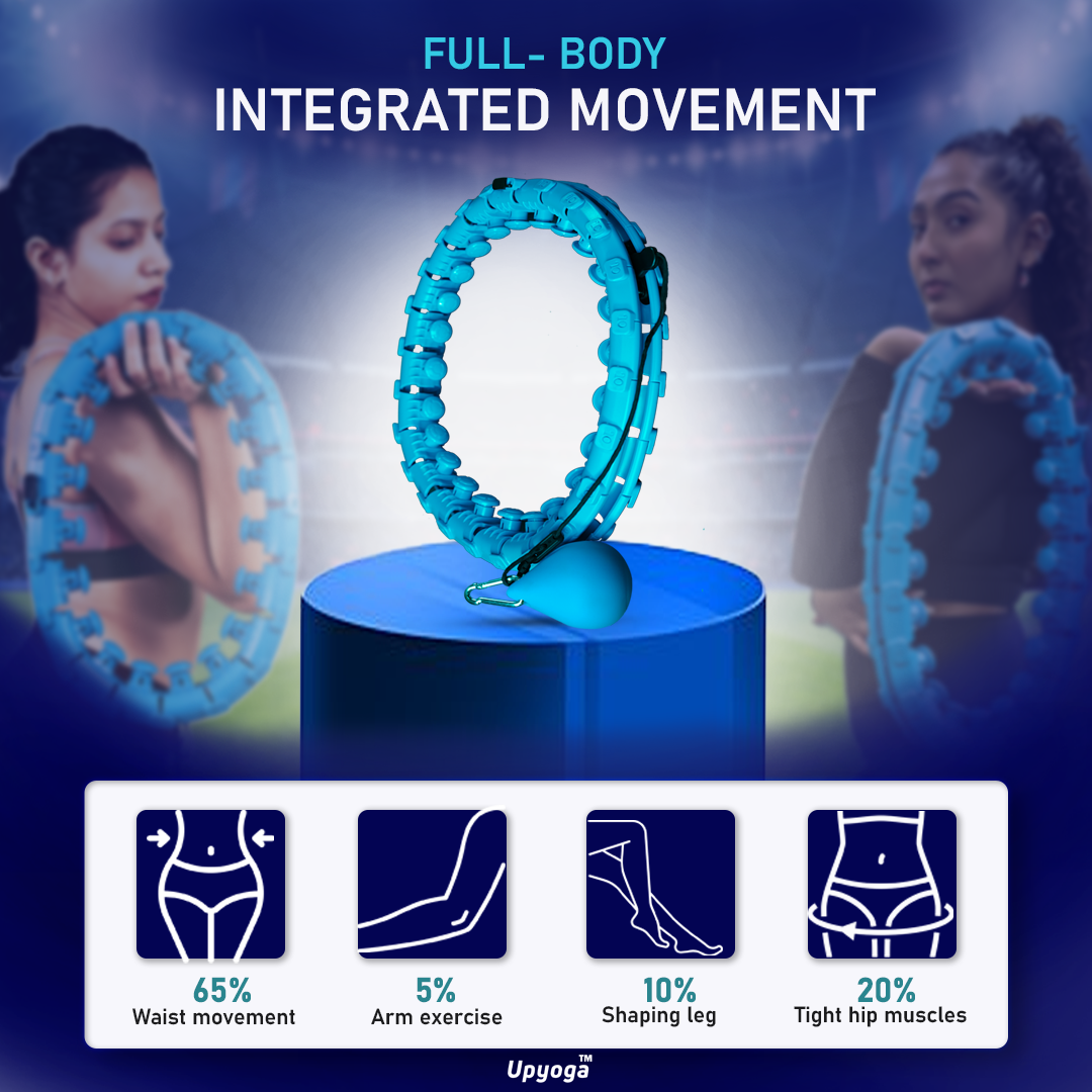 Cardio Training Hula Hoop for Her | 1 Year Warranty