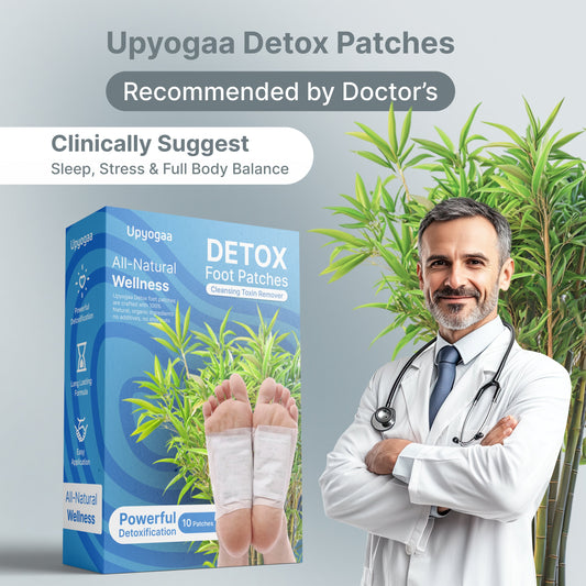 Upyogaa Premium Detox Foot Pads – Cleansing & Remover Patches