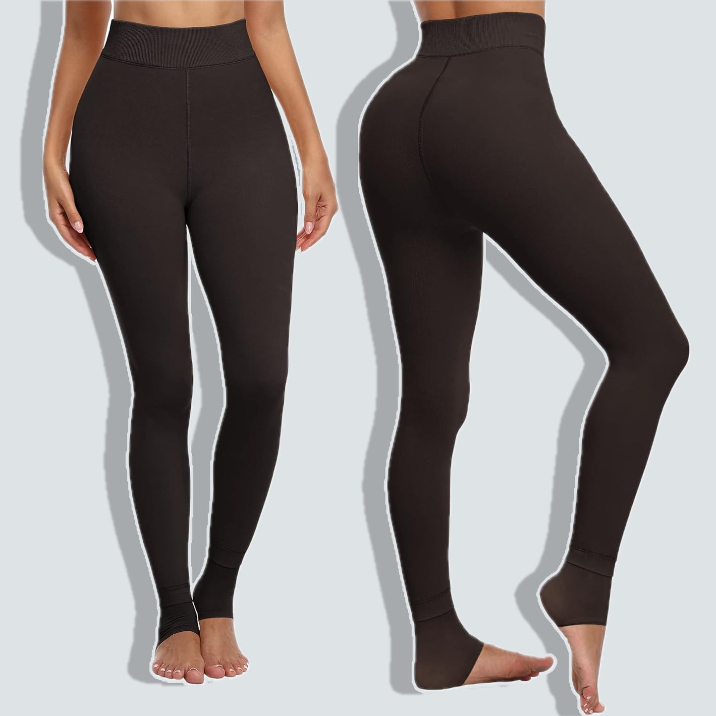 Upyogaa Warm Fur Lined Leggings