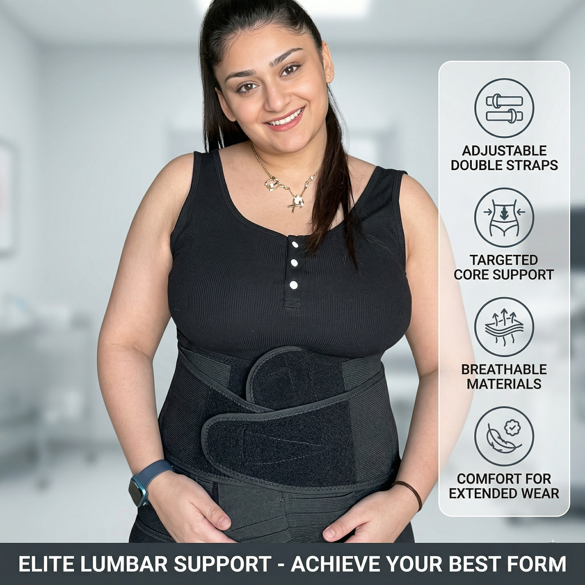 Upyogaa 3-in-1 Postpartum Belly Belt | Medical-Grade Fabric | Breathable | Skin Friendly| 1 Year Warranty
