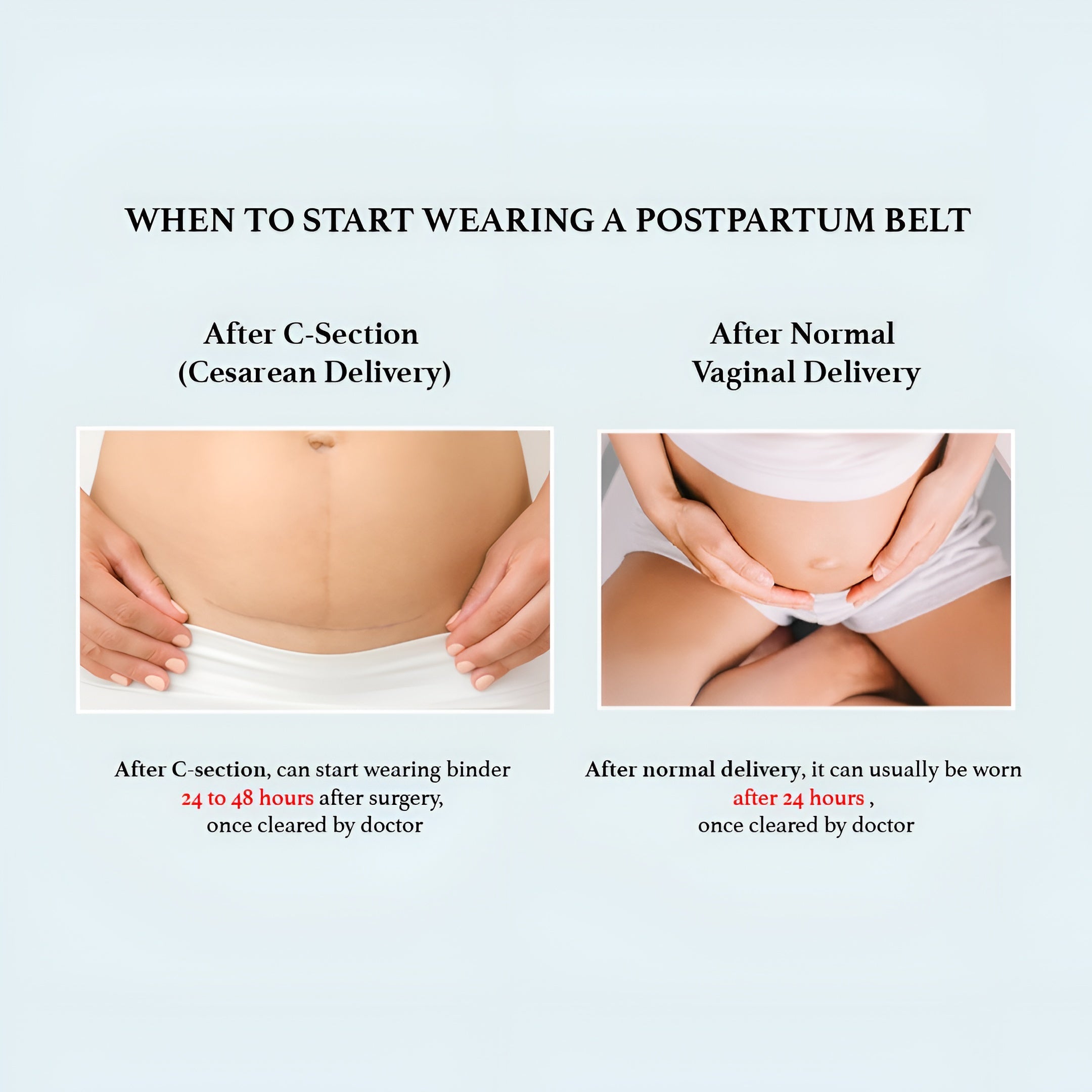 Upyogaa 3-in-1 Postpartum Belly Belt | Medical-Grade Fabric | Breathable | Skin Friendly| 1 Year Warranty