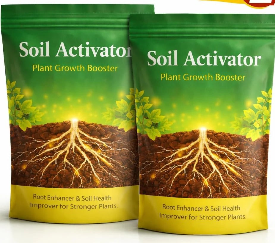 Soil Activator: Plants' Best Friend - Rejuvenate Your Plants ( BUY 1 GET 1 FREE )+ PLANT GROWTH BOOST LIQUID