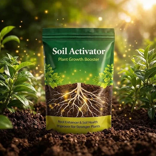 Soil Activator: Plants' Best Friend - Rejuvenate Your Plants ( BUY 1 GET 1 FREE )+ PLANT GROWTH BOOST LIQUID