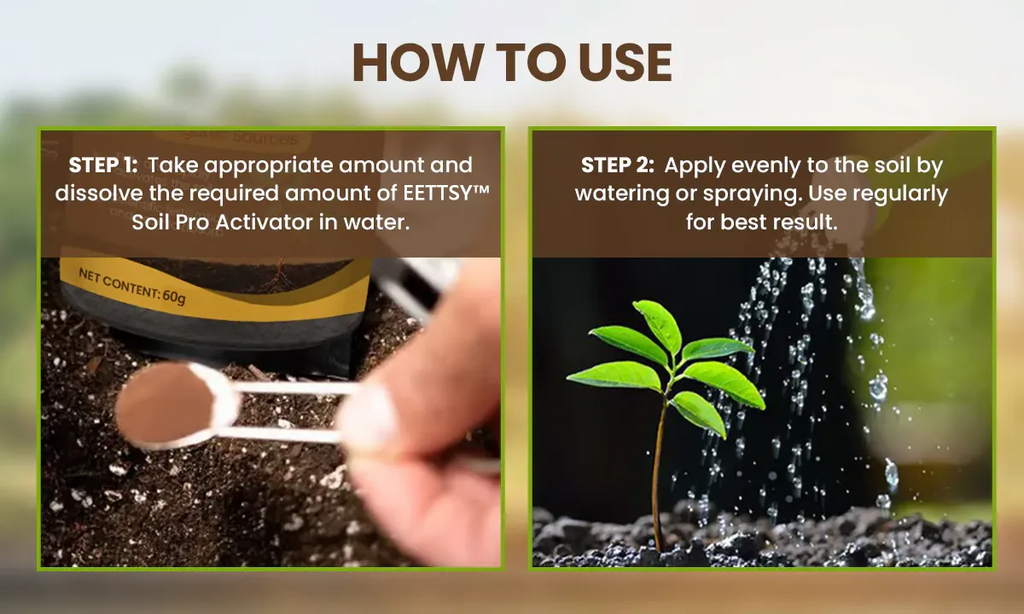 Soil Activator: Plants' Best Friend - Rejuvenate Your Plants ( BUY 1 GET 1 FREE )+ PLANT GROWTH BOOST LIQUID